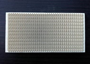 China Cordierita de cerámica del alúmina de la placa de filtro del rectángulo blanco 180 * 80 milímetros en hornos de la pizza proveedor